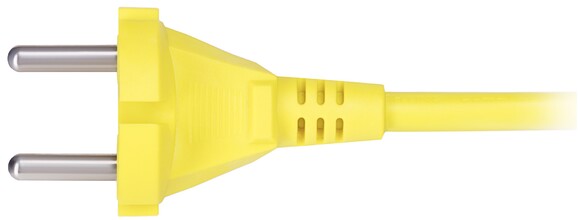 Сетевой удлинитель 2E 1XCEE7/17 на катушке ІР20" 2G 1 мм, 20 м серо-желтый (2E-U01R20M) изображение 4