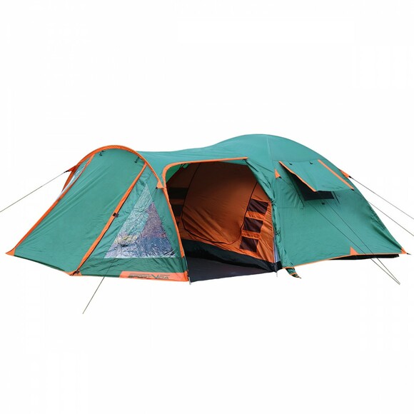 Палатка туристическая четырехместная SportVida 415x240 см (SV-WS0022) изображение 4
