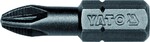 Насадки викруткові Yato Pozidriv PZ2x25 мм HEX 1/4" (YT-7811) 50 шт