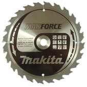 Пильний диск Makita MAKForce по дереву 185x15.88 мм 24Т (B-08349)