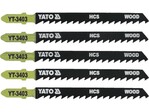Полотно для электролобзика YATO 6TPI, 100 мм, 5 шт. (YT-3403)