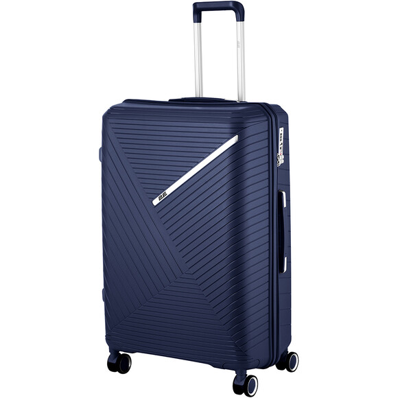 Набор чемоданов 2E SIGMA (L+M+S), темно-синий 2E-SPPS-SET3-NV изображение 3