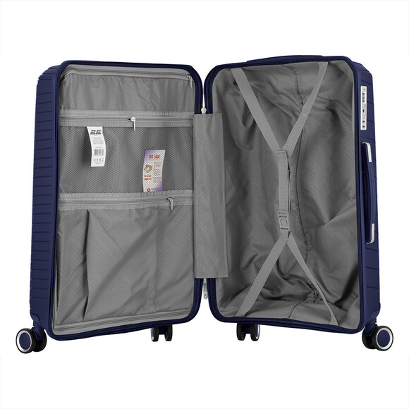 Набор чемоданов 2E SIGMA (L+M+S), темно-синий 2E-SPPS-SET3-NV изображение 16