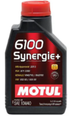Моторное масло Motul 6100 Synergie+, 10W40 1 л (108646)