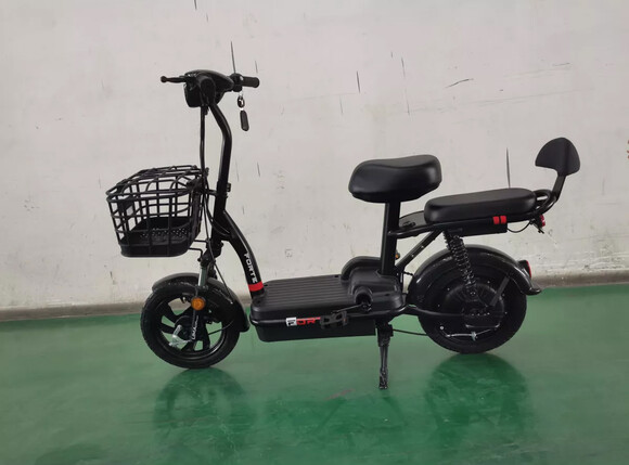Велоскутер аккумуляторный FORTE LUCKY, черный (119359) изображение 5