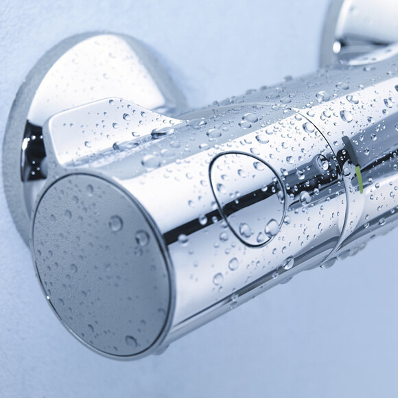 Комплект змішувачів для ванної кімнати з термостатом Grohe QuickFix (UA202304TS) (CV030620) фото 14