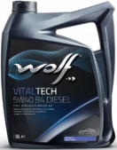 Моторное масло WOLF VITALTECH 5W-40 B4 DIESEL, 5 л (1042635)