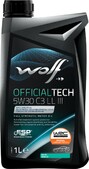 Моторное масло WOLF OFFICIALTECH 5W-30 C3 LL III, 1 л (1048179)