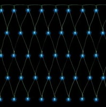 Гірлянда Jumi Сітка, 100 LED, 1x1 м, блакитна (5900410537583)