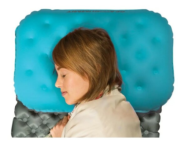 Надувна подушка Sea to Summit Aeros Ultralight Pillow Deluxe, Sea Foam (STS APILULDLXSF) фото 2