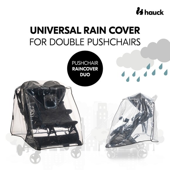 Дощовик Hauck Pushchair Raincover Duo (55081-6) фото 2