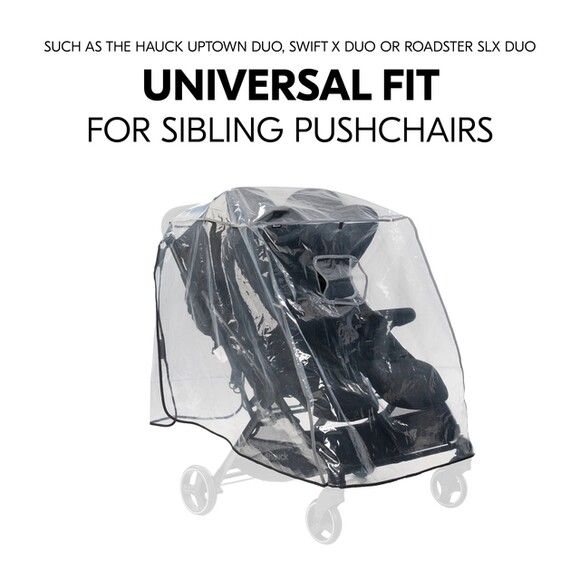 Дождевик Hauck Pushchair Raincover Duo (55081-6) изображение 7