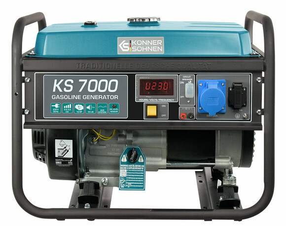 Двопаливний генератор Konner&Sohnen KS 7000 LPG фото 3
