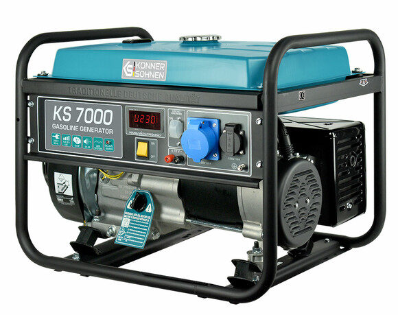Двопаливний генератор Konner&Sohnen KS 7000 LPG фото 4