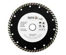 Диск алмазний YATO турбо 180x8,0x22,2 мм (YT-6024)