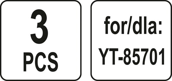 Мешки для пылесоса Yato YT-85731 3 шт. (для YT-85701) изображение 3