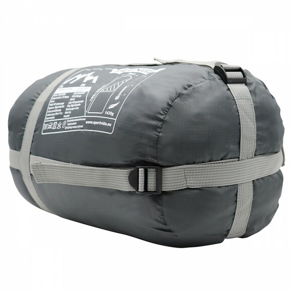 Спальный мешок SportVida Black/Grey R (SV-CC0072) изображение 15