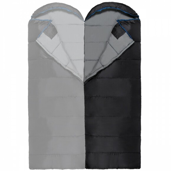 Спальный мешок SportVida Black/Grey R (SV-CC0072) изображение 7