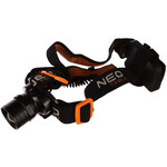 Налобный фонарик NEO Tools 250 люменов, зум, CREE XPE, 3xAAA 99-201