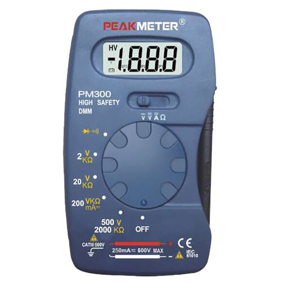 Цифровой карманный мультиметр Protester PM300