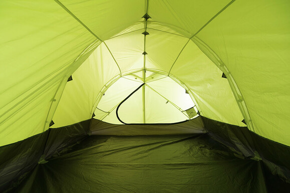 Палатка 3F UL Gear четырехместная QingKong 4 210T 3 season зеленая (4210T3S) изображение 6