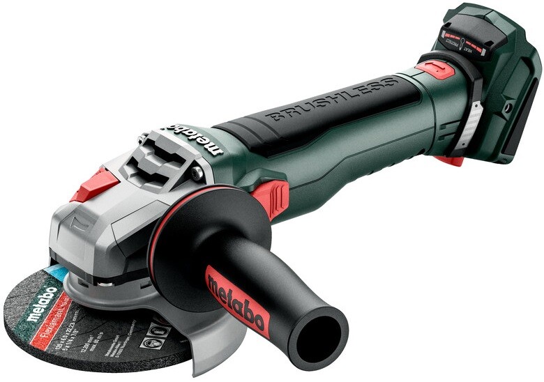 

Аккумуляторная угловая шлифмашина Metabo WB 18 LT BL 11-125 Quick (613054840) (без АКБ и ЗУ)