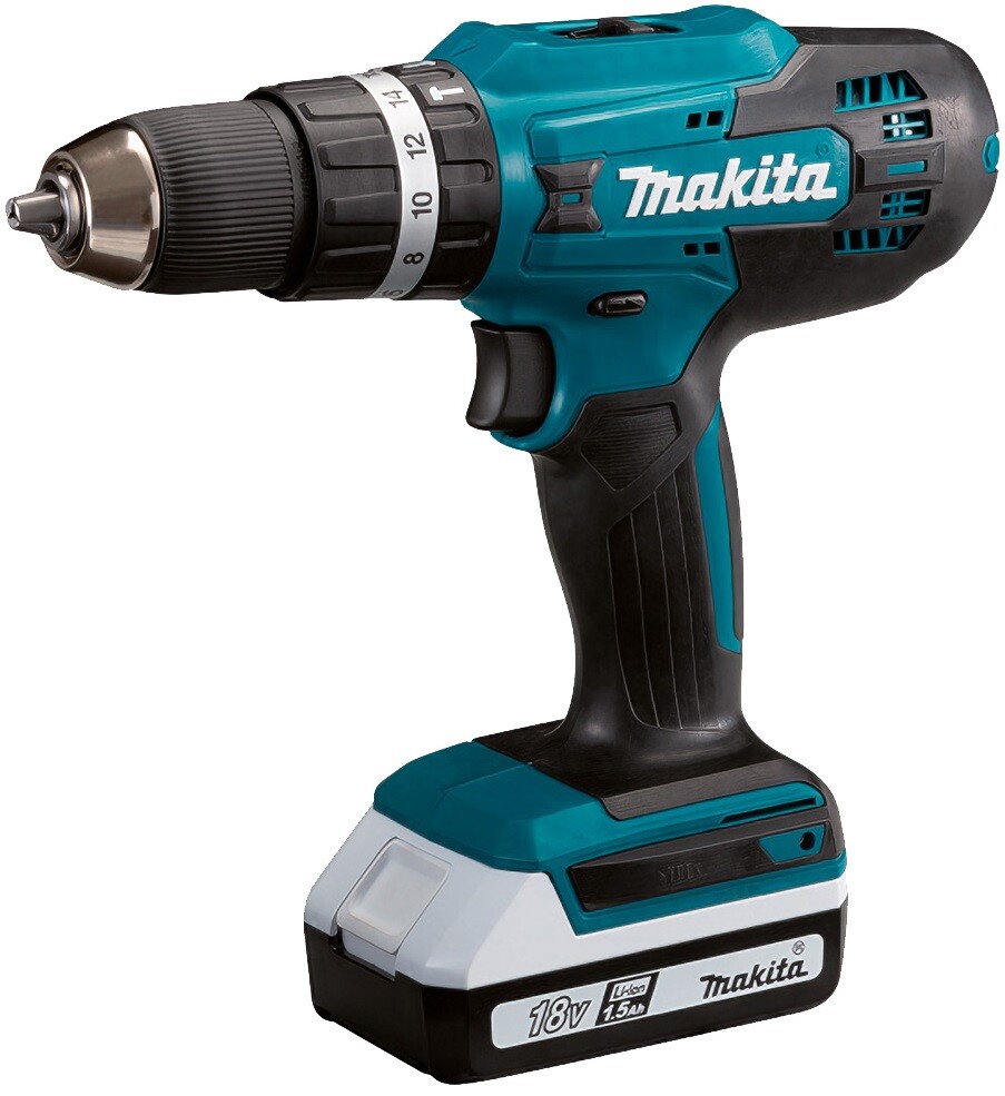 

Аккумуляторная ударная дрель-шуруповерт Makita HP488D002