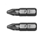 Набір біт Haisser PZ2x25 мм (2шт) (118518)