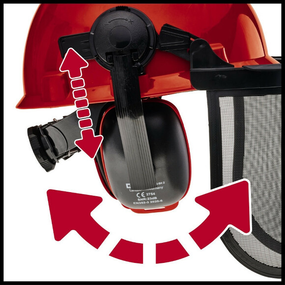 Шлем защитный Einhell BG-SH 2 (4500480) изображение 4