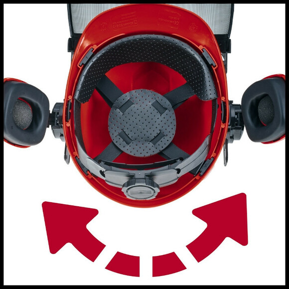 Шлем защитный Einhell BG-SH 2 (4500480) изображение 3