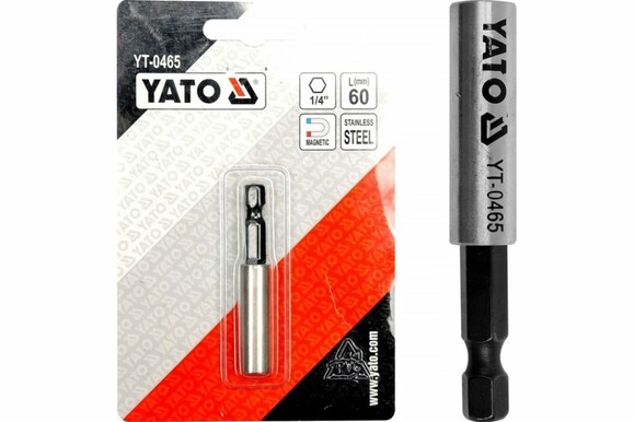 Битодержатель YATO 1/4", 60 мм (YT-0465) изображение 2