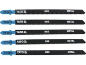 Полотно для электролобзика YATO 21TPI, 130 мм, 5 шт. (YT-3416)