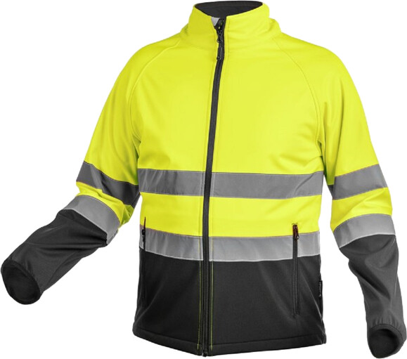 Куртка світловідбиваюча HOEGERT EXTER Softshell L (52) (HT5K335-L)