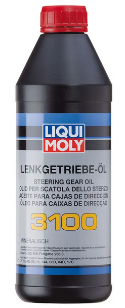 

Масло для АКПП и гидроприводов LIQUI MOLY Lenkgetriebe-OiI 3100, 1 л (1145)