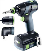 Акумуляторний дриль-шурупокрут FESTOOL TXS 18 C 3.0-Set (576896)