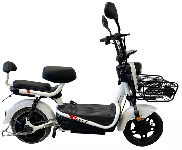 Велоскутер аккумуляторный FORTE WN500, белый (124063)