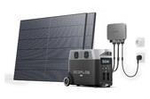 Комплект EcoFlow Delta Pro (3600 Вт·ч/3600 Вт) + PowerStream 600W + сонячні панелі 2х400
