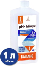 Средство для снижения pH Water World Window pH- Минус жидкость, 1 л (10605045)