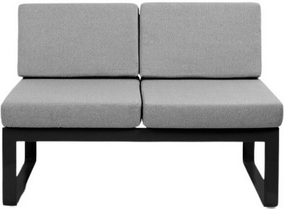 Двомісний диван OXA desire, центральний модуль, чорний антрацит (40030007_14_57) фото 4