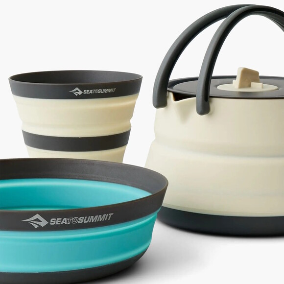 Набір посуду Sea to Summit Frontier UL Collapsible Kettle Cook Set 1P, чайник, миска, чашка (9327868160938) фото 3