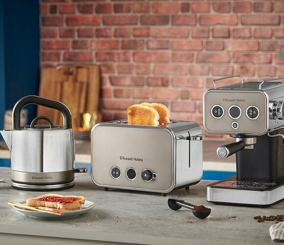 Кофеварка рожковая Russell Hobbs Distinctions Titanium (26452-56) изображение 9