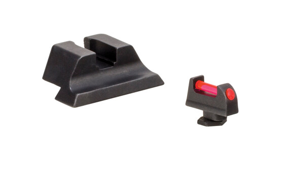 Мушка та цілик Trijicon Fiber Set Red для Glock 9mm/.40 (GL701-C-601023) фото 2