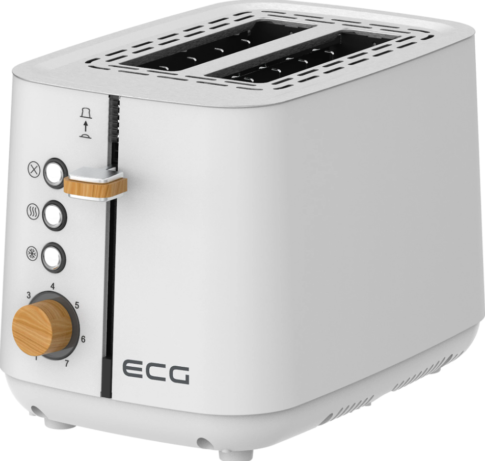 

Тостер ECG ST 2768 Timber White