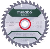 Пильний диск Metabo PrecisionCutClassic 190x30 48WZ 15 град. (628283000)