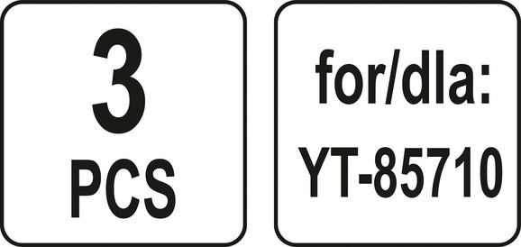 Мешки для пылесоса Yato YT-85730 3 шт. (для YT-85710) изображение 3