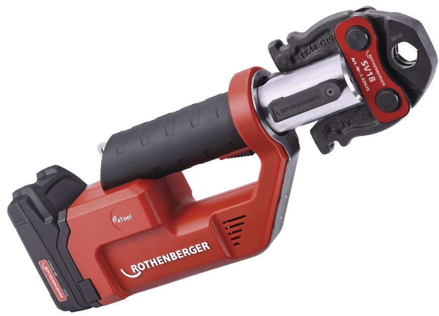 

Пресс-фитинг Rothenberger Romax Compact TT и набор клещей U16-20-25, 1x2Ah, EU (1000002119)