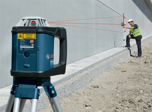 Ротационный лазерный нивелир Bosch GRL 500 H + LR 50 Professional (0601061A00) изображение 4