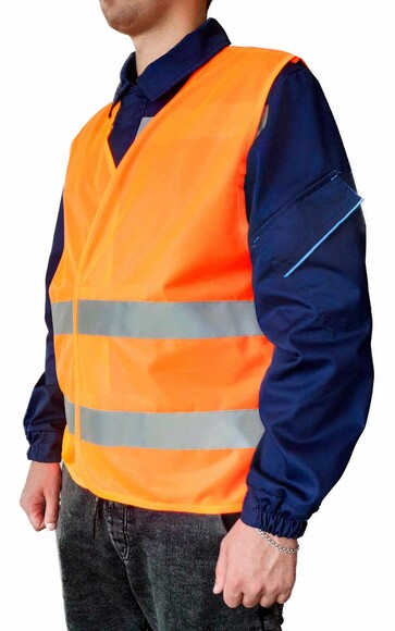 Светоотражающий жилет Free Work Absolut Reflect оранжевый р.XXL (67006) изображение 3