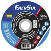 Круг відрізний EnerSol Т41 125х1х22.23 мм (EWCA-125-10)