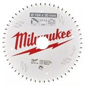 Пильний диск Milwaukee Alu PFTE 184х30х2.4мм 54 зубів (4932471299)